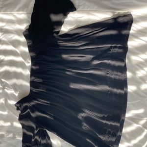 black off the shoulder top